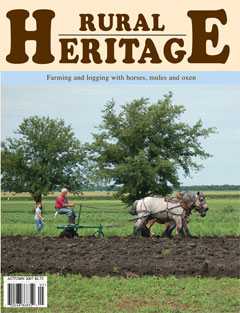 2007 Autumn, Rural Heritage Magazine Issue 32/5