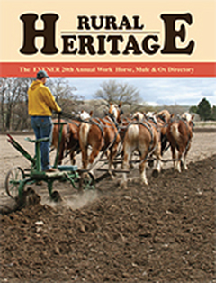 2008 Evener, Rural Heritage Magazine Issue 33/2
