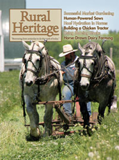 2010 July/August, Rural Heritage Magazine Issue 35/4