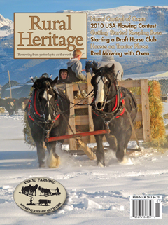 2011 Feb/Mar, Rural Heritage Magazine Issue 36/1