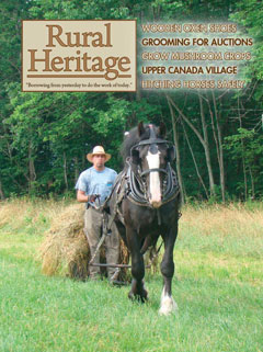 2013 February/March 2013, Rural Heritage Magazine Issue 38/1
