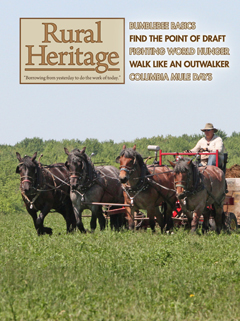 2014 August/September 14, Rural Heritage Magazine Issue 39/4