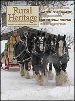 2015 December/January 2016, Rural Heritage Magazine Issue 406