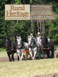 2018 October/November Rural Heritage Magazine Issue 435