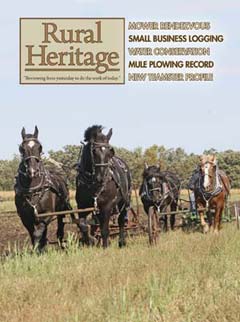 2018 December/2019 January  Rural Heritage Magazine Issue 436