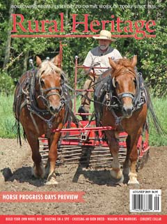 2019 August/September Rural Heritage Magazine Issue 444