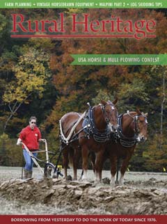 2020 February/March Rural Heritage Magazine Issue 451