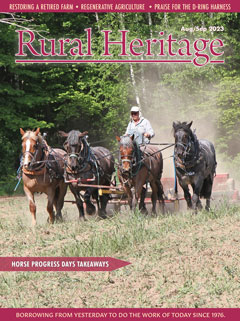 2023 August/September Rural Heritage Magazine 484