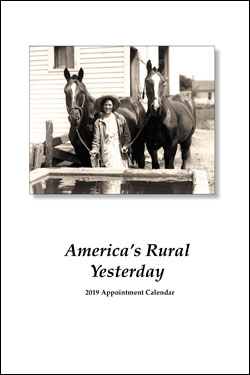 2019 America's Rural Yesterday Appointment Calendar (SHIPPED TO USA ADDRESS)