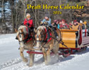 2024 Draft Horse Wall Calendar (SHIPPED TO USA ADDRESS) 