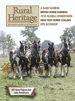 2017 October/November, Rural Heritage Magazine Issue 425
