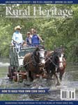2020 October/November Rural Heritage Magazine Issue 455