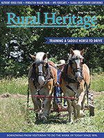 2021 August/September Rural Heritage Magazine Issue 464