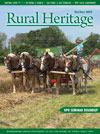 2022 October/November Rural Heritage Magazine issue 475