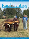 Rural Heritage - Canadian Subscription - 1 year