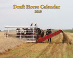 2019 Draft Horse Wall Calendar (SHIPPED TO USA ADDRESS)